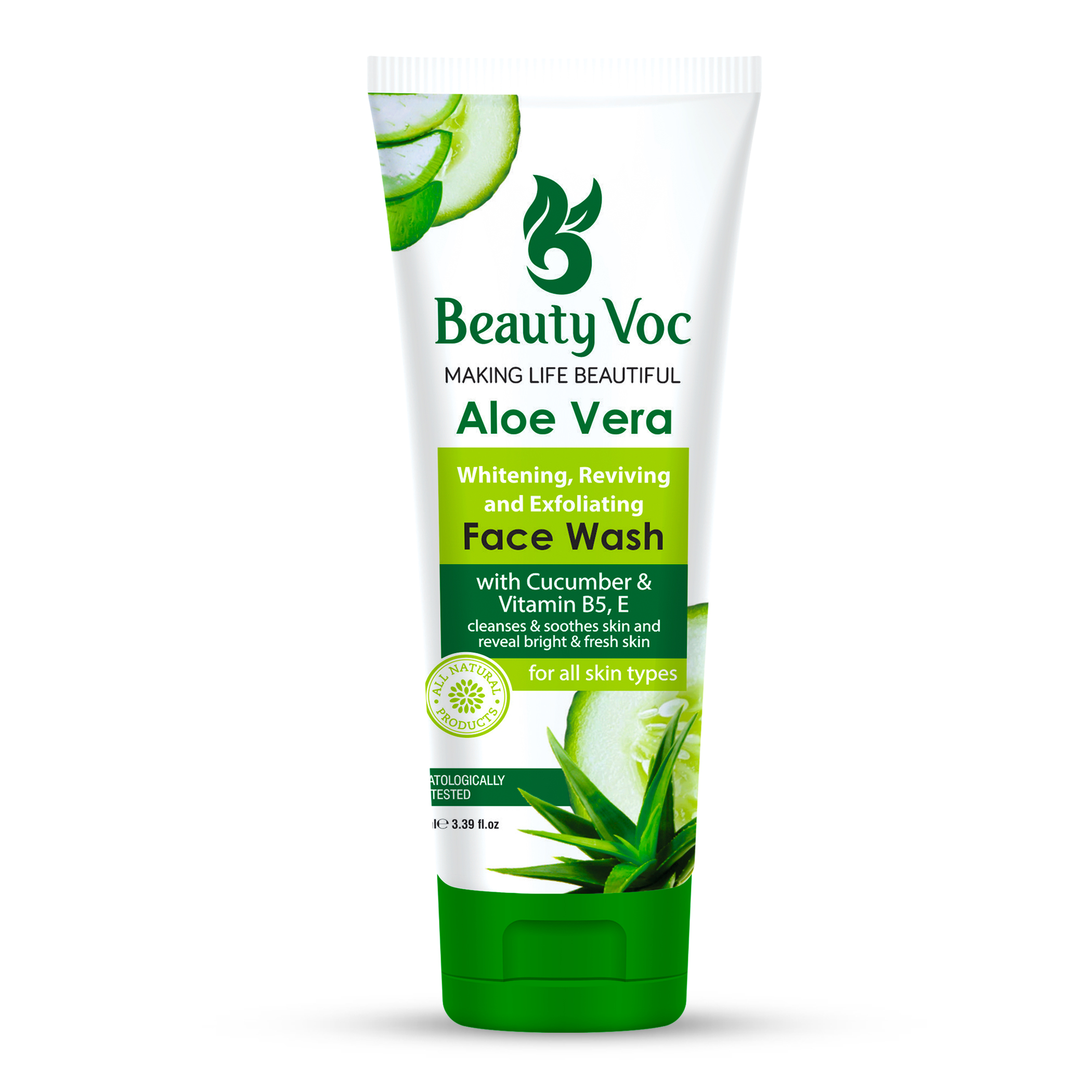 Aloe Vera Face Wash Beauty Voc 9386