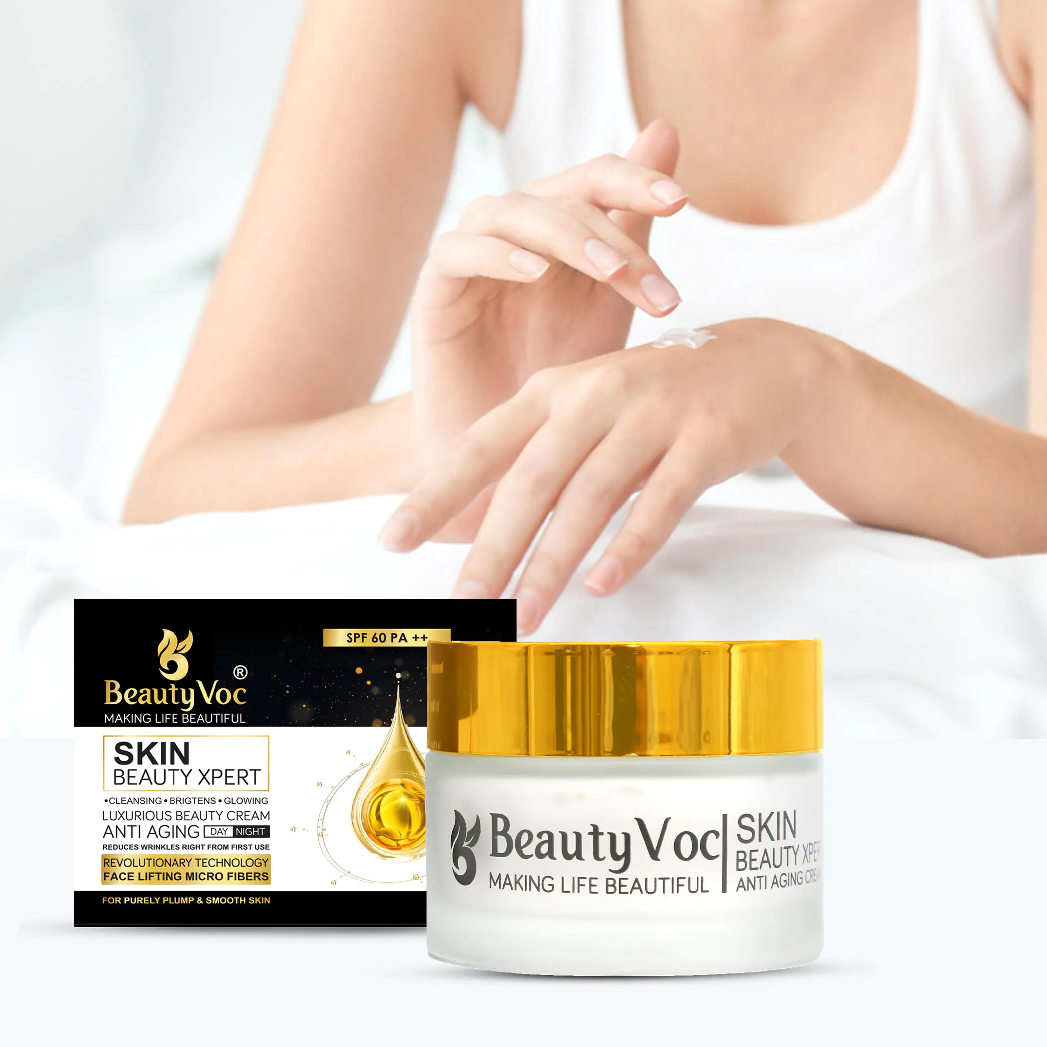 Anti Aging Day and Night Cream Beauty Voc