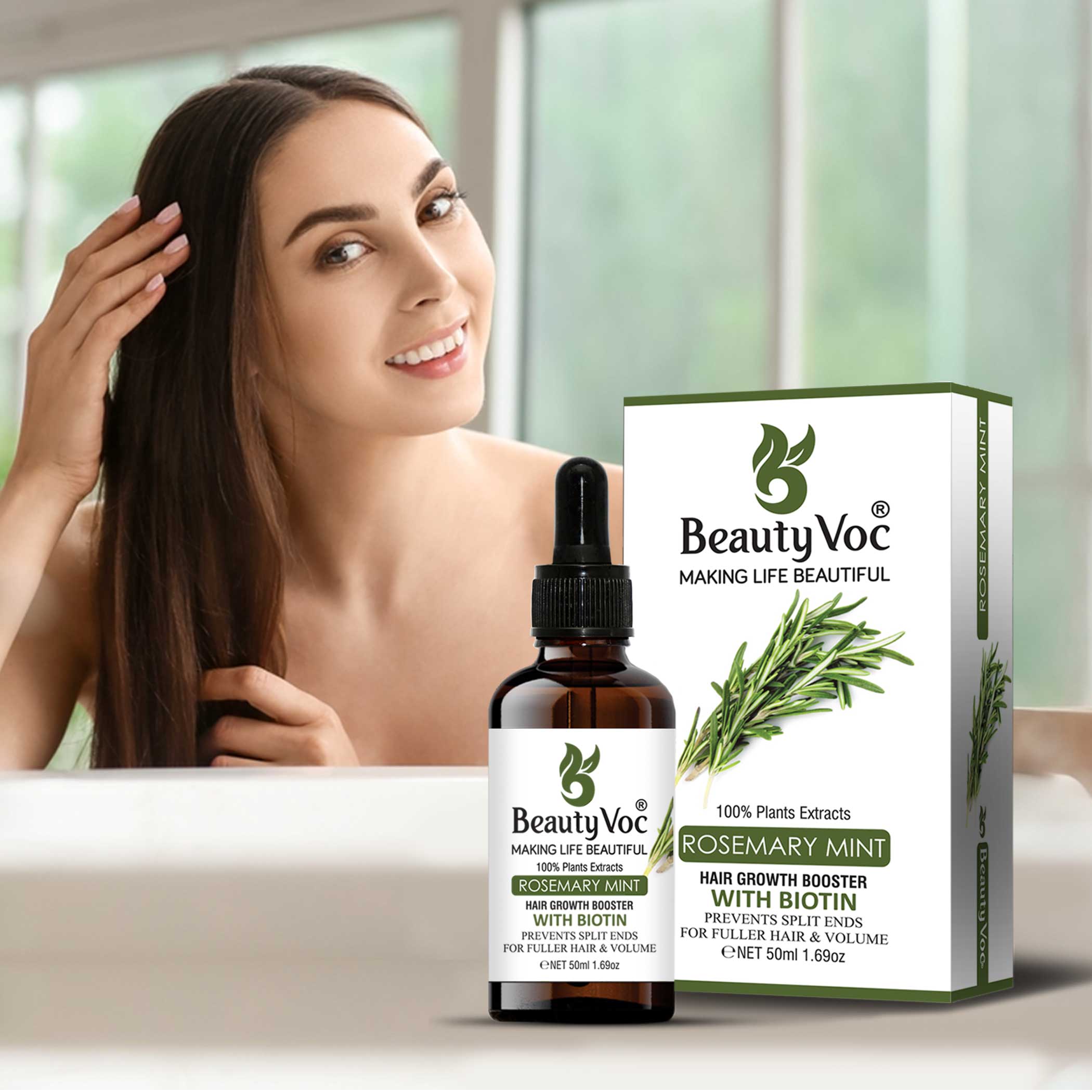 Rosemary And Mint Oil With Biotin Beauty Voc 1717