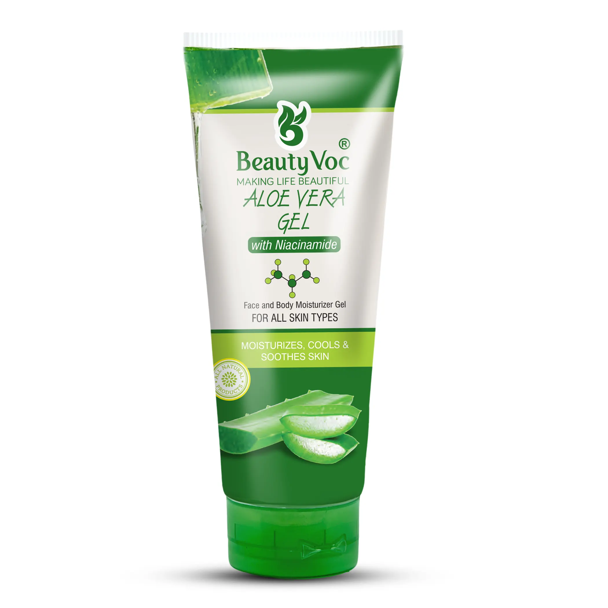 Aloe Vera Gel Niacinamide 200gm Beauty Voc